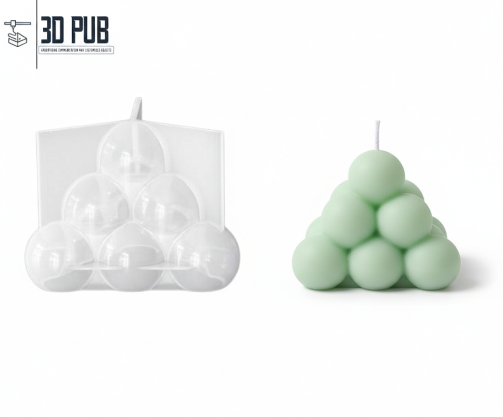 piramide bubble mold 3
